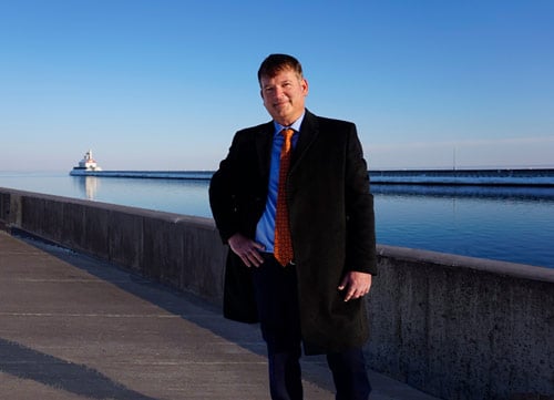 Attorney Francis Stephens - Duluth waterfront